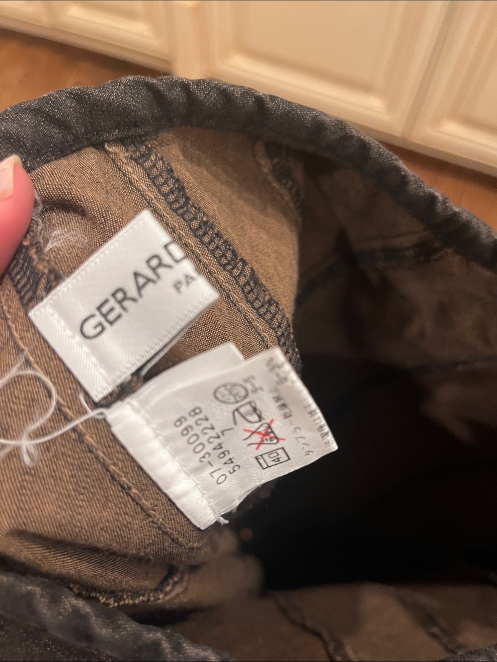 Gerard Darell Y2K S A-Line Dark Brown Panel Flared Skirt - Picture 4 of 4